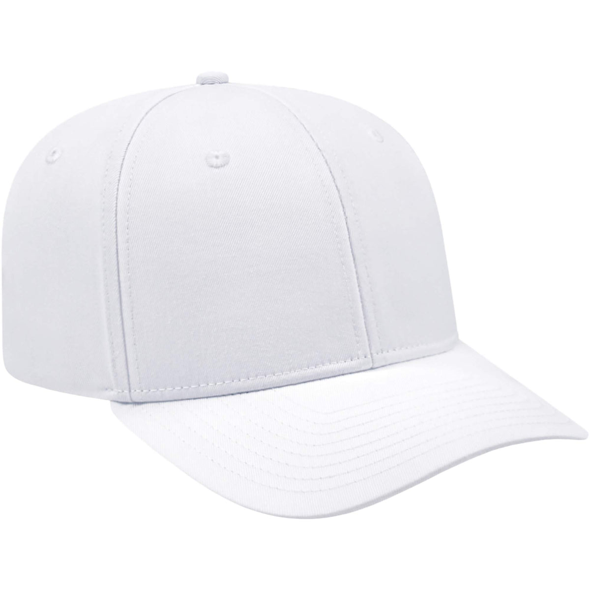 Cap America Original Snapback Cap in Poly Cotton Embroidery - White - Left Angle