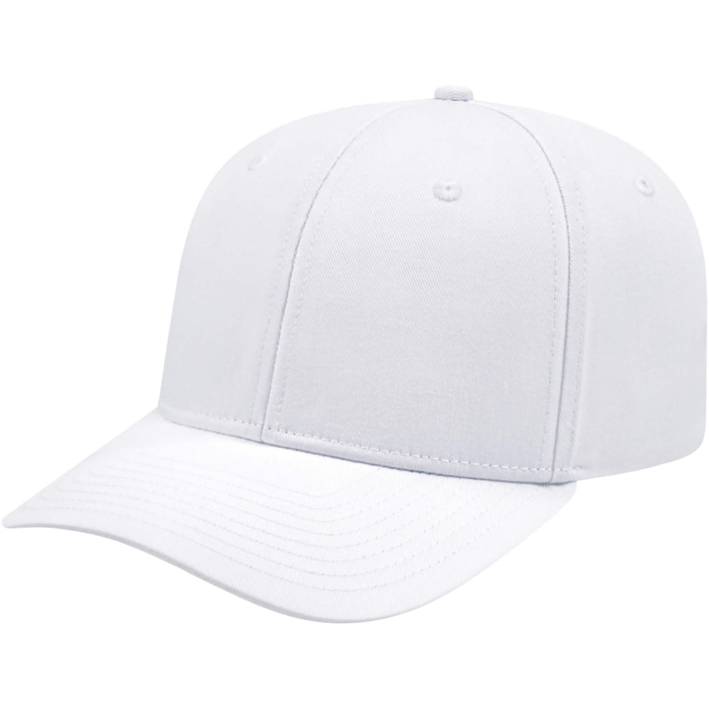 Cap America Original Snapback Cap in Poly Cotton Embroidery - White - Right Angle