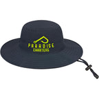 Cap America Performance Boonie Hat Embroidery - Navy - Front