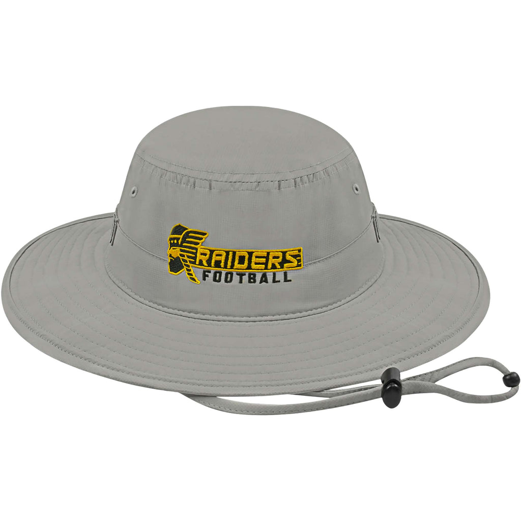 Cap America Performance Boonie Hat Embroidery - Silver - Front