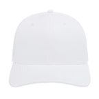 Cap America Performance Cap with Perforated Sides Embroidery - White - Front 2