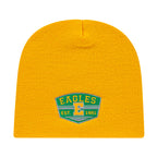 Cap America Rib Knit Beanie Embroidery - Athletic Gold - Photo