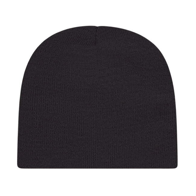 Cap America Rib Knit Beanie Embroidery