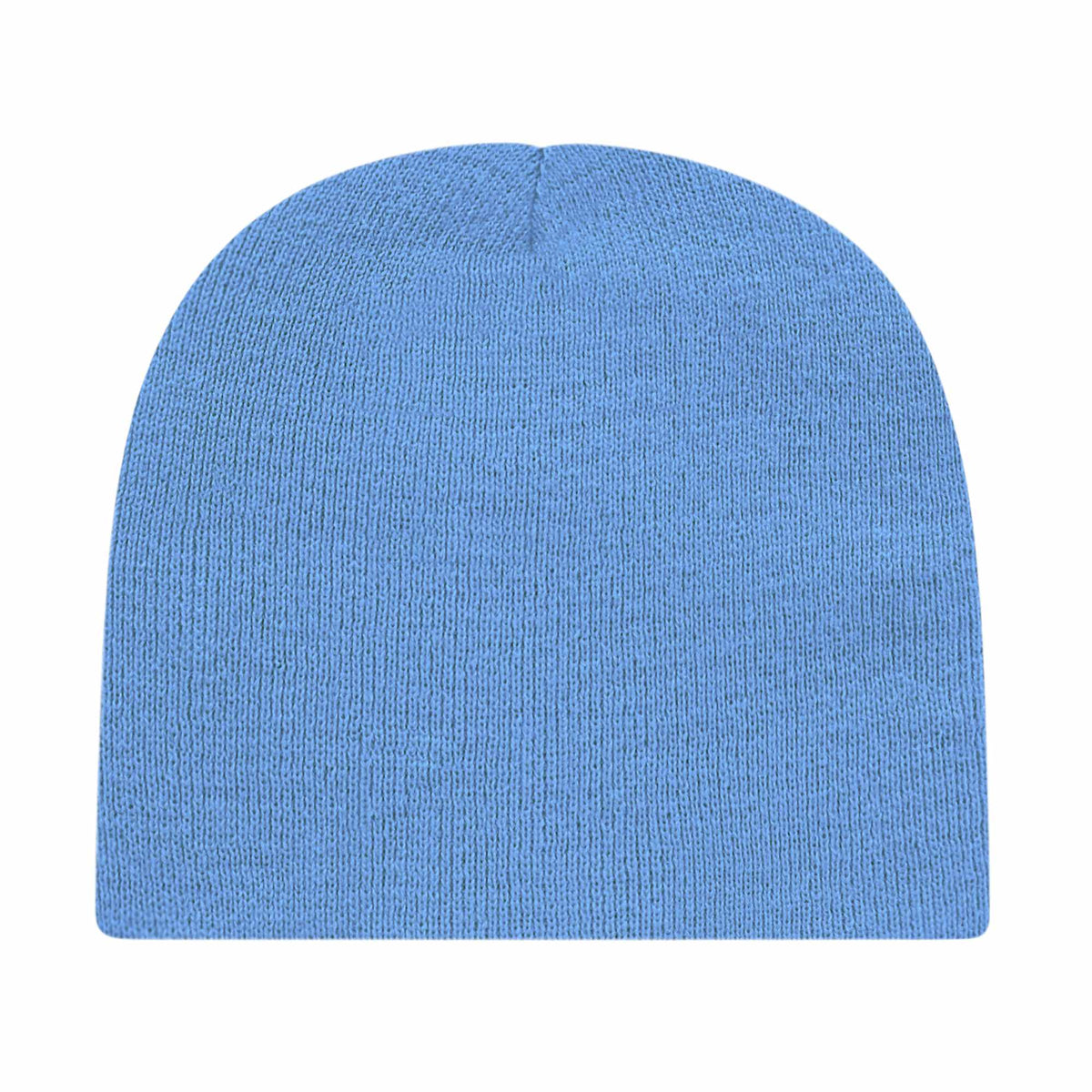 Cap America Rib Knit Beanie Embroidery - Carolina Blue - Photo 2