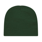 Cap America Rib Knit Beanie Embroidery - Forest - Photo