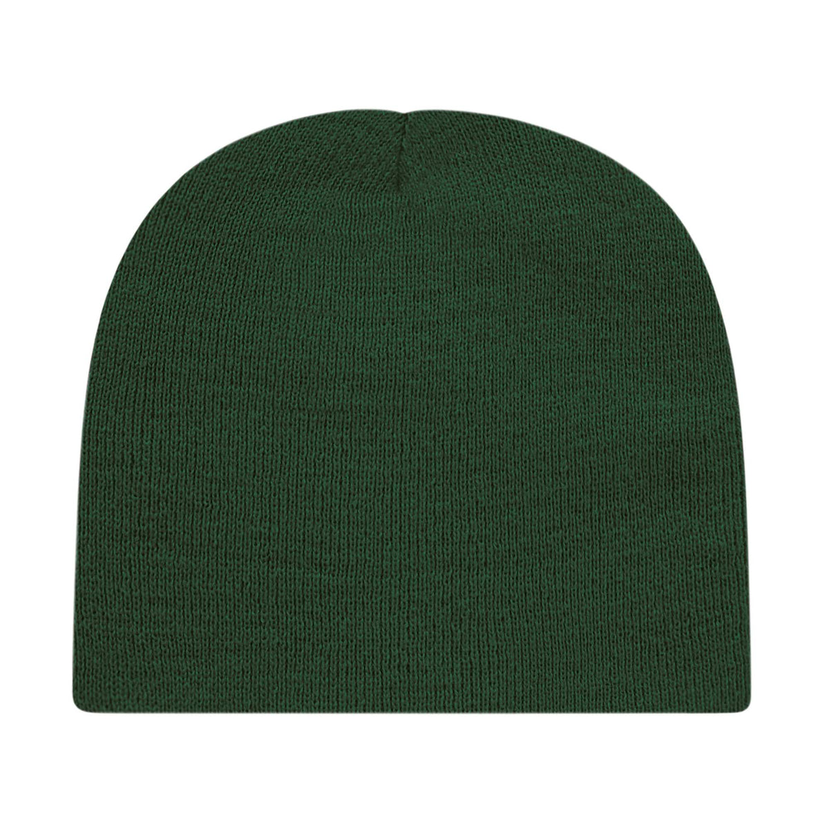 Cap America Rib Knit Beanie Embroidery - Forest - Photo