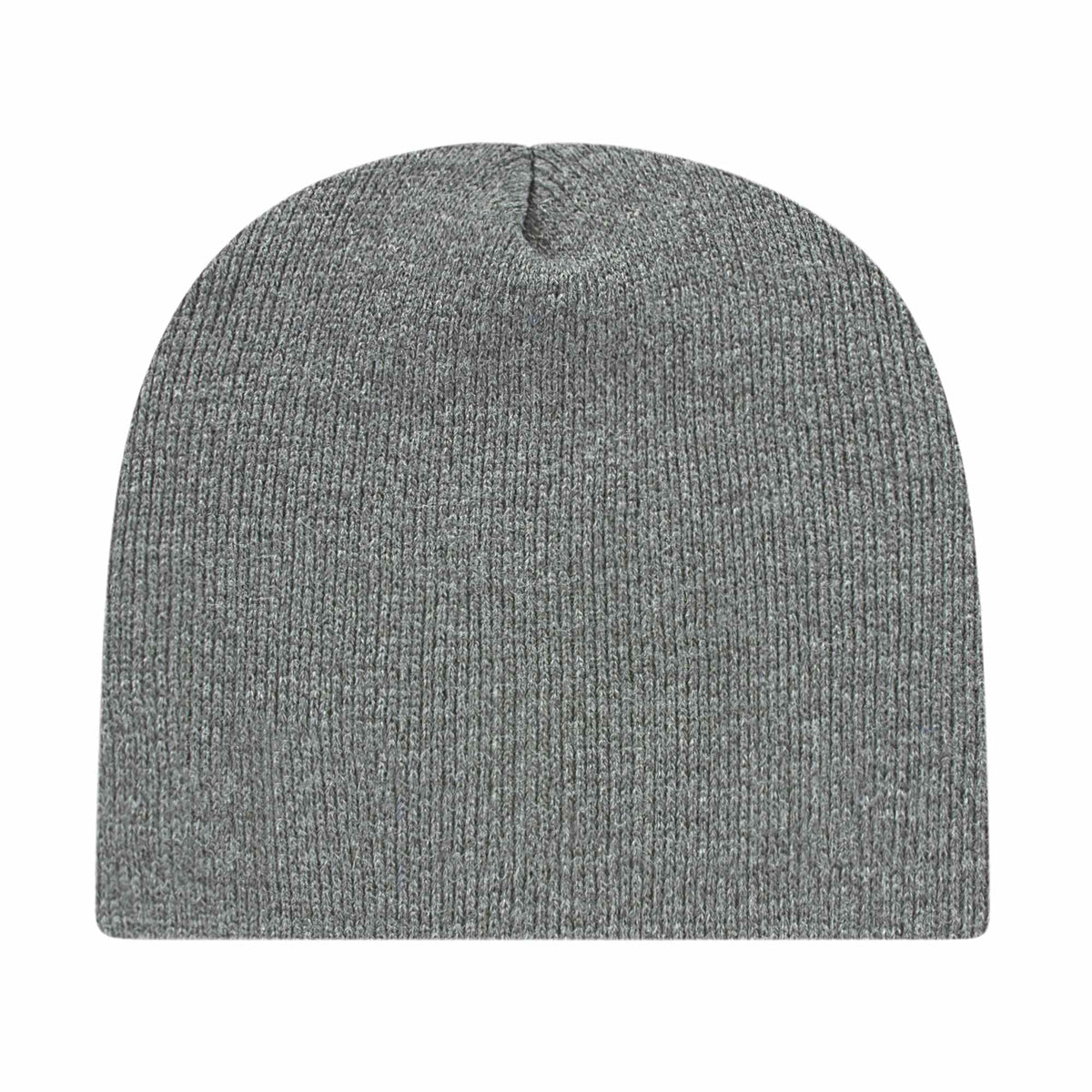 Cap America Rib Knit Beanie Embroidery - Heather - Photo 2