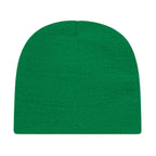 Cap America Rib Knit Beanie Embroidery - Kelly Green - Photo 2