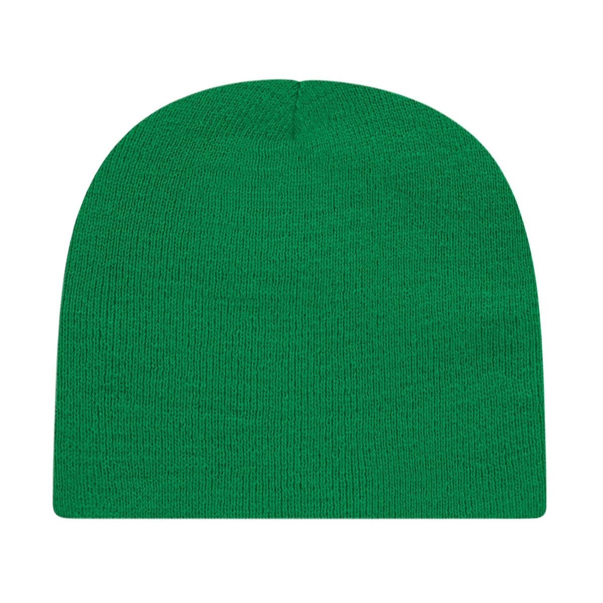 Cap America Rib Knit Beanie Embroidery - Kelly Green - Photo 2
