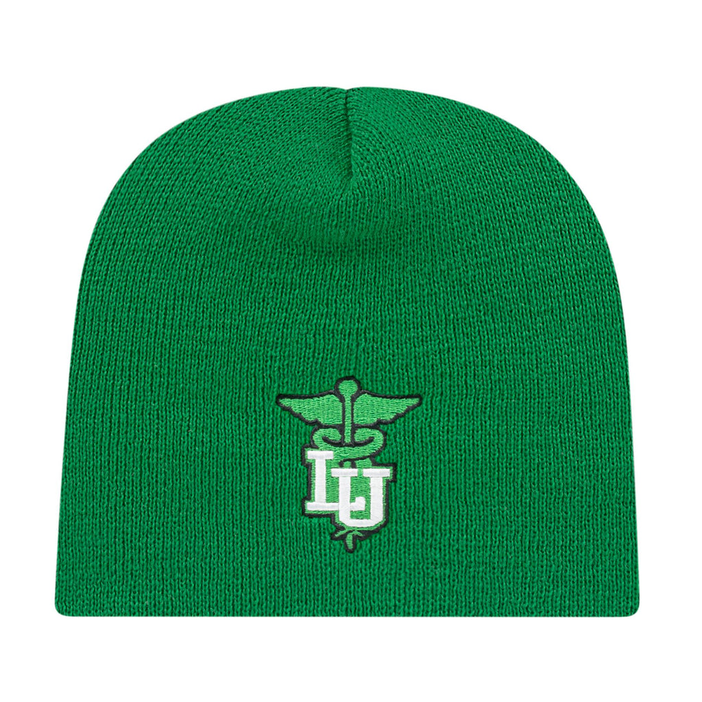 Cap America Rib Knit Beanie Embroidery - Kelly Green - Photo