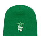 Cap America Rib Knit Beanie Embroidery - Kelly Green - Photo