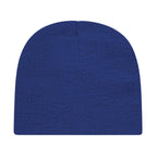 Cap America Rib Knit Beanie Embroidery - Royal - Photo 2