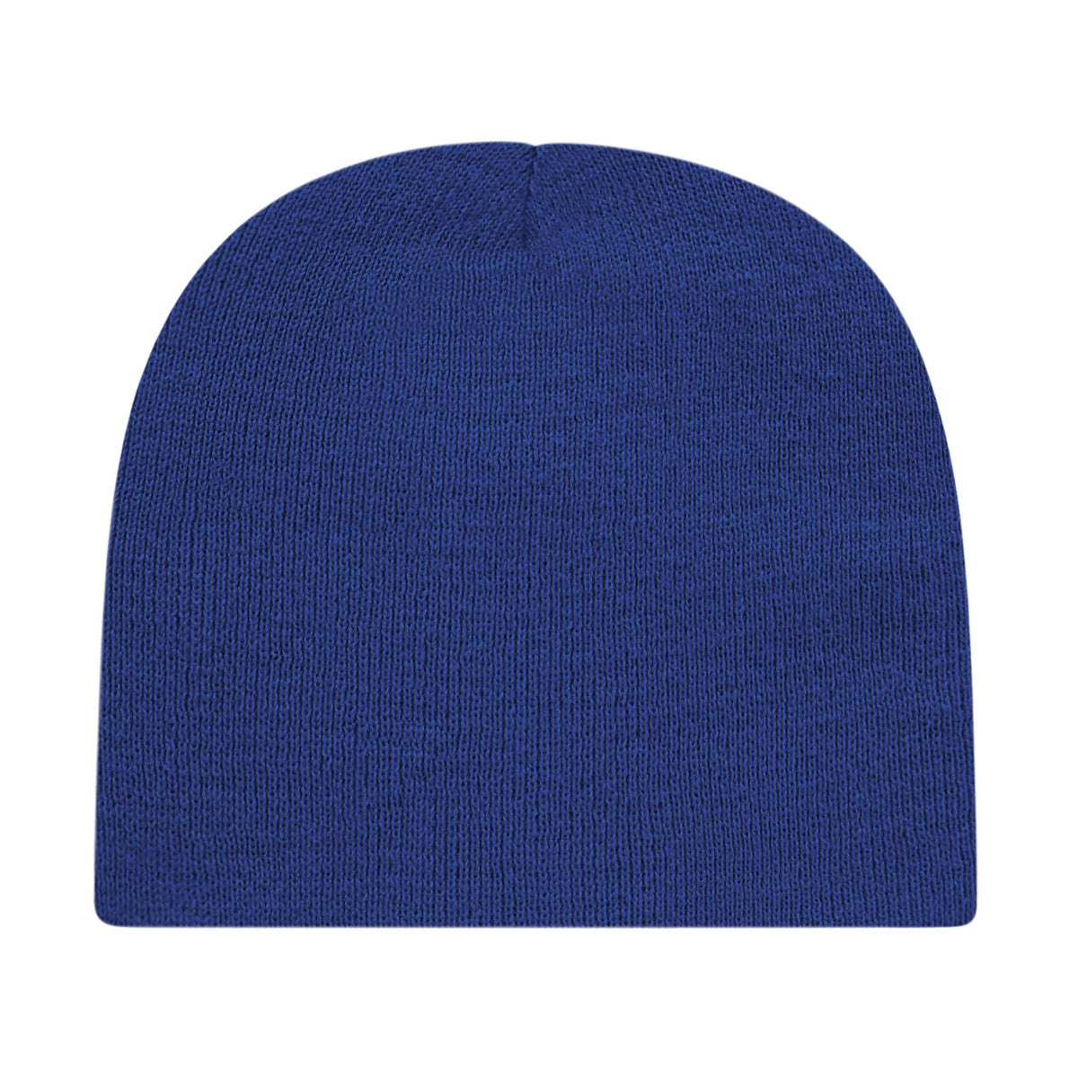 Cap America Rib Knit Beanie Embroidery - Royal - Photo 2