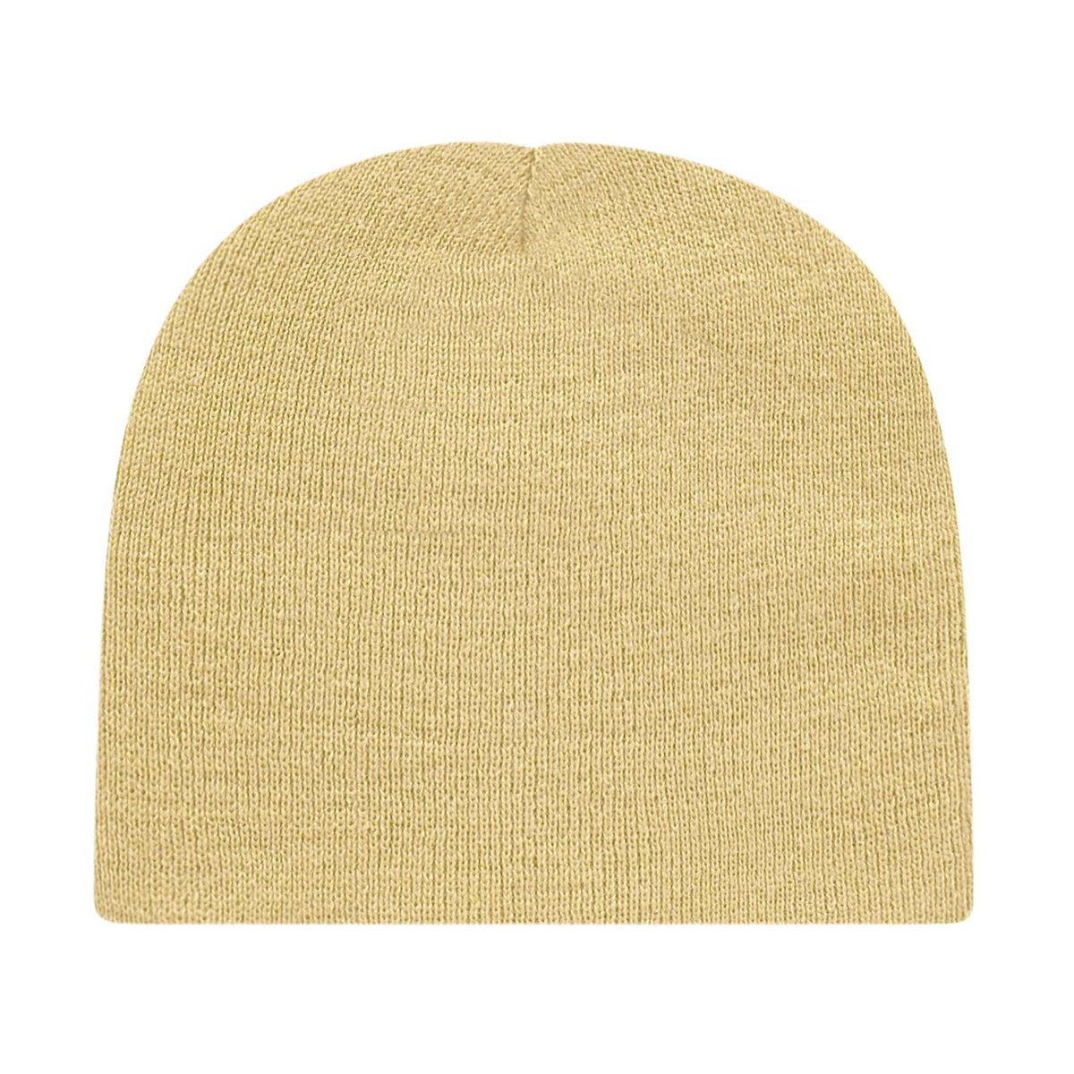 Cap America Rib Knit Beanie Embroidery - Vegas Gold - Photo 2