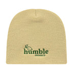 Cap America Rib Knit Beanie Embroidery - Vegas Gold - Photo