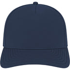 Cap America Water Resistant Perforated Stretch Cap Embroidery - Navy - Front