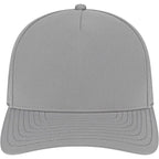 Cap America Water Resistant Perforated Stretch Cap Embroidery - Silver - Front