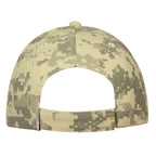 Cap in Digital Camouflage - Digital Camo - Back