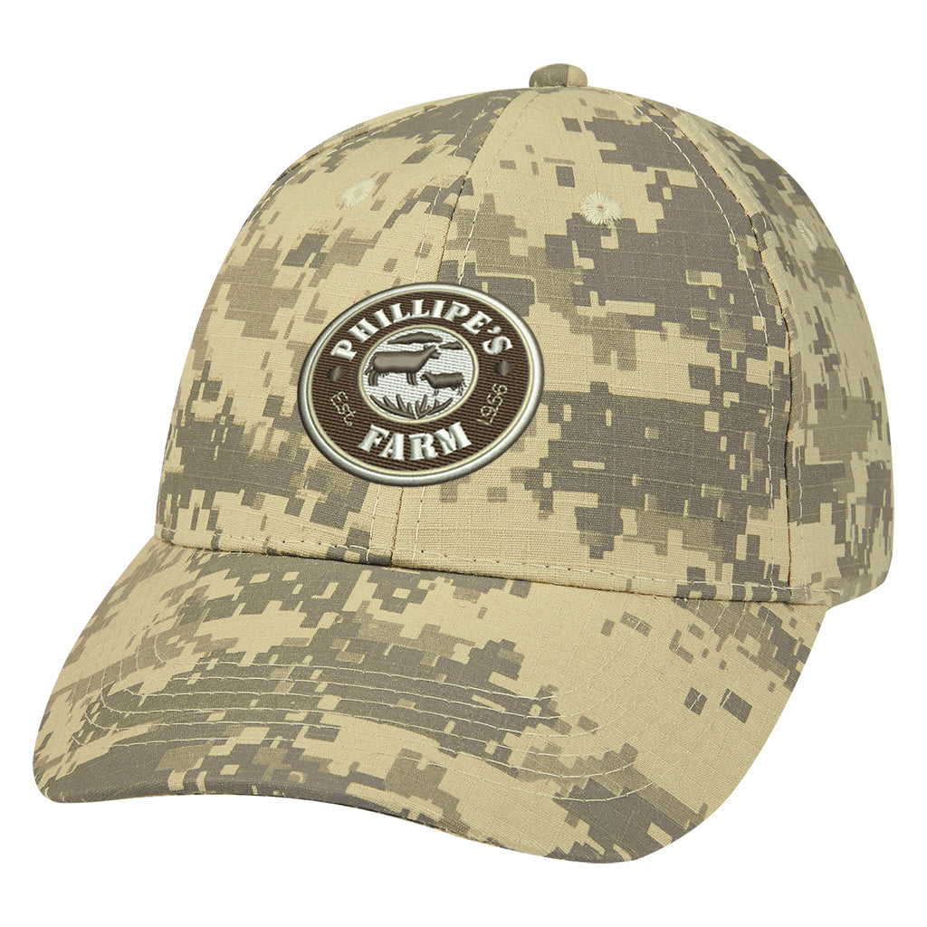 Cap in Digital Camouflage - Embroidery