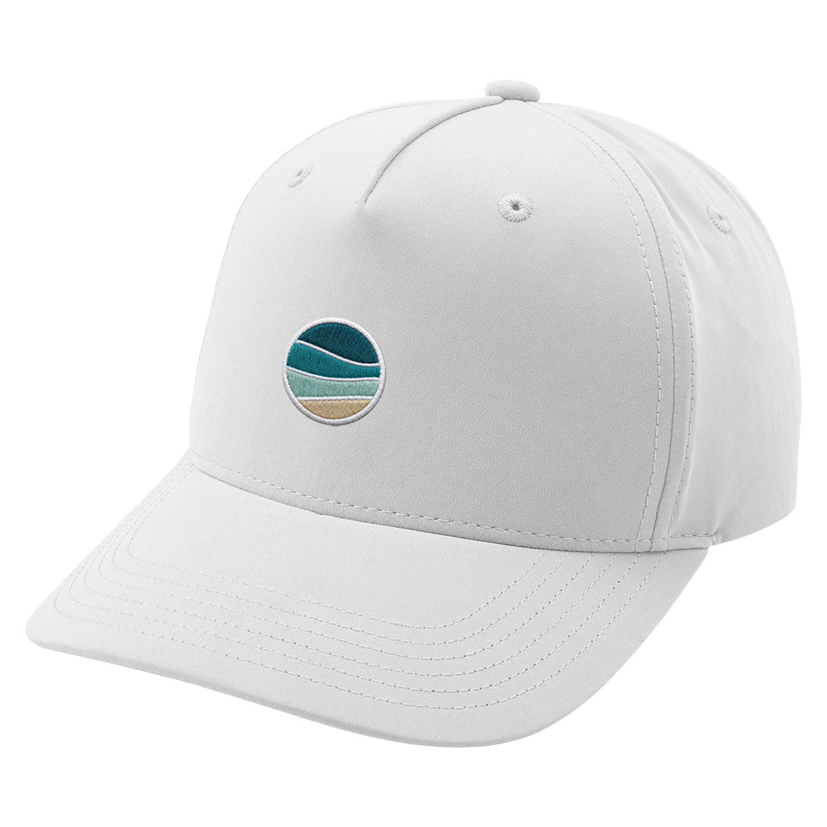 Cap, Sorona Embroidery - White - Embroidery