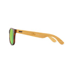 CapeShades Recycled Sunglasses with Bamboo Accents, Tortoise Frame - Green - View 4