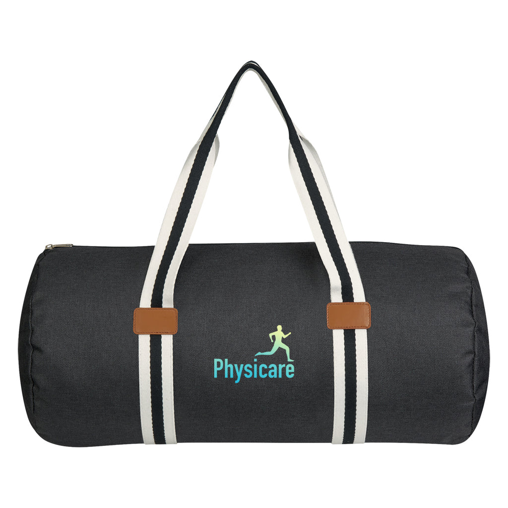 Capetown Duffel Bag, Heathered - Black - Colorbrite