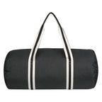Capetown Duffel Bag, Heathered Embroidery - Black - Back