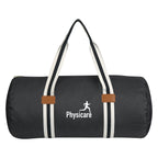 Capetown Duffel Bag, Heathered Embroidery - Black - Silk Screen