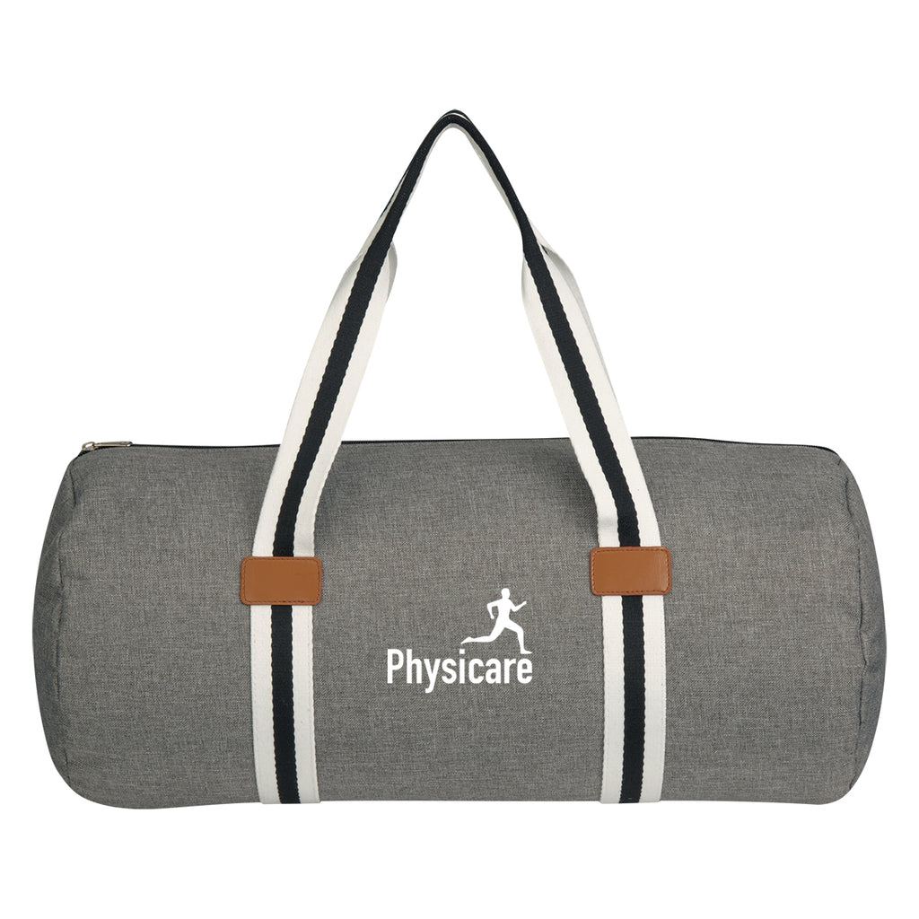 Capetown Duffel Bag, Heathered - Gray - Silk Screen