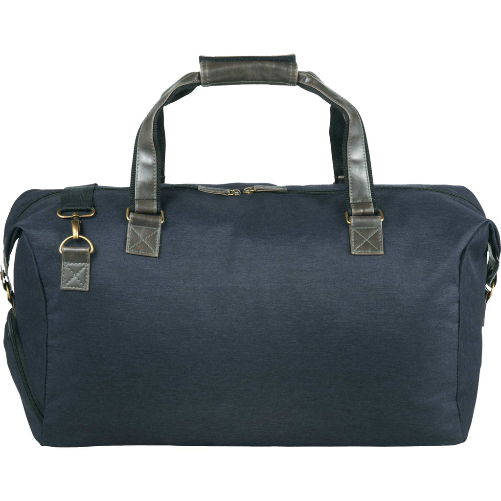 Capitol Duffel Bag with Shoe Pocket, 20 Inches Embroidery - Graphite - Front 2