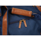 Capitol Duffel Bag with Shoe Pocket, 20 Inches Transfer - Navy - Photo 5