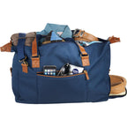 Capitol Duffel Bag with Shoe Pocket, 20 Inches Transfer - Navy - Photo 6