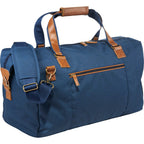 Capitol Duffel Bag with Shoe Pocket, 20 Inches Transfer - Navy - Photo 7