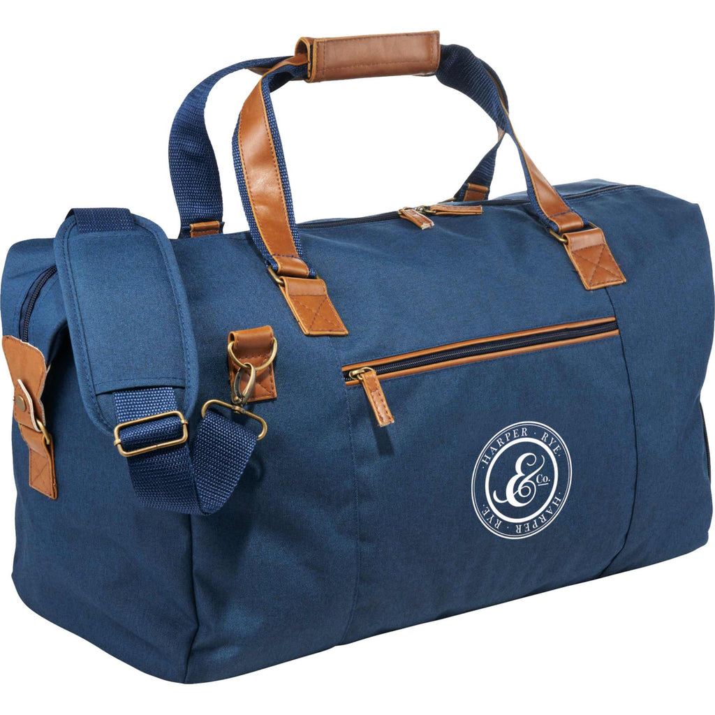 Capitol Duffel Bag with Shoe Pocket, 20 Inches Transfer - Navy - Photo
