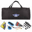 Car Detailing Kit with Cordless Vacuum, 18 Pieces Transfer - Black - Front