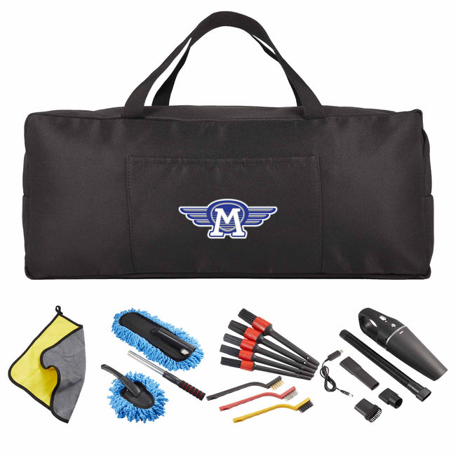 Car Detailing Kit with Cordless Vacuum, 18 Pieces Transfer