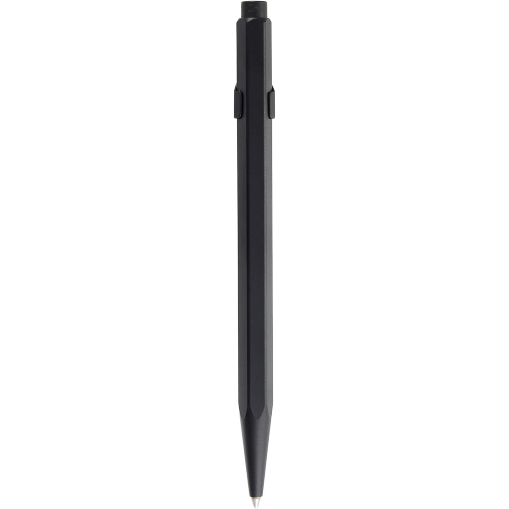 Caran d'Ache 849 Ballpoint Pen, Black Code - Black - Back