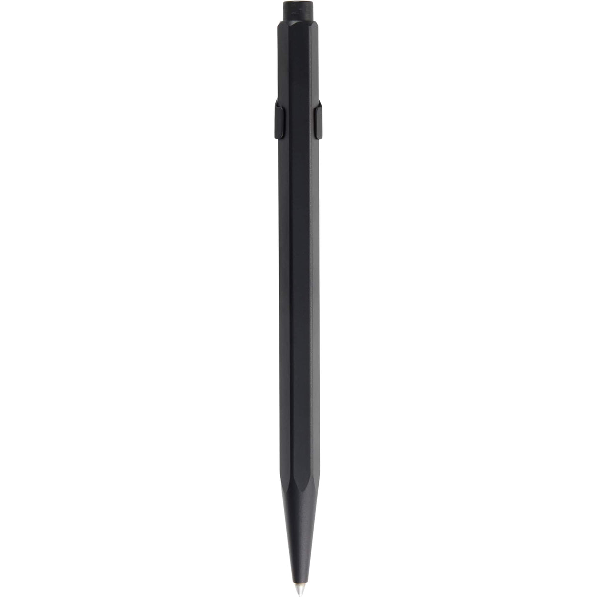 Caran d'Ache 849 Ballpoint Pen, Black Code - Black - Back