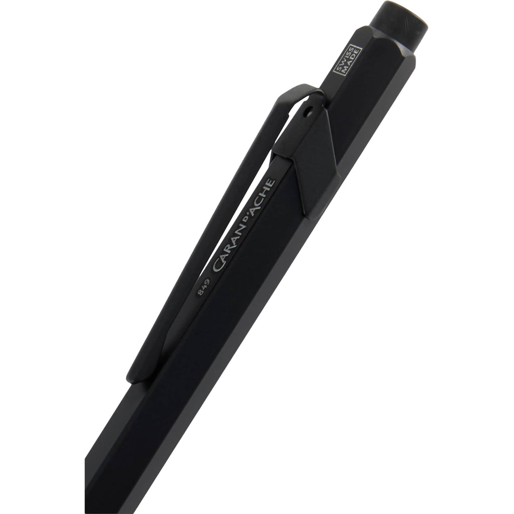 Caran d'Ache 849 Ballpoint Pen, Black Code - Black - Detail 2