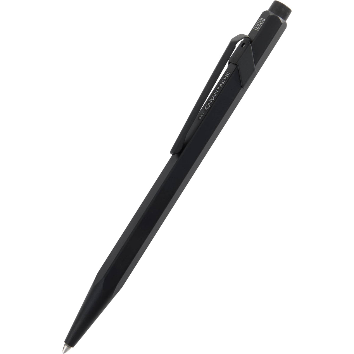 Caran d'Ache 849 Ballpoint Pen, Black Code - Black - Detail