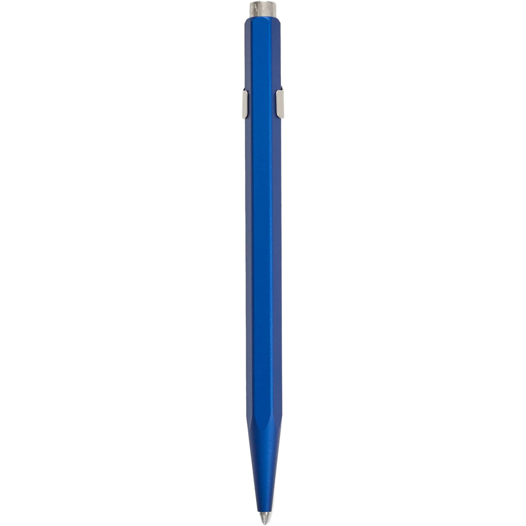 Caran d'Ache 849 Ballpoint Pen, Colormat-X - Dark Blue - Back