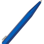 Caran d'Ache 849 Ballpoint Pen, Colormat-X - Dark Blue - Detail 2