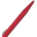 Caran d'Ache 849 Ballpoint Pen, Colormat-X Laser Engraving - Red - Detail