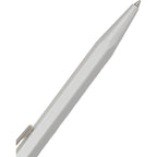 Caran d'Ache 849 Ballpoint Pen, Colormat-X - Silver - Detail 2