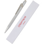 Caran d'Ache 849 Ballpoint Pen, Colormat-X - Silver - Detail 3