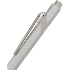 Caran d'Ache 849 Ballpoint Pen, Colormat-X - Silver - Detail
