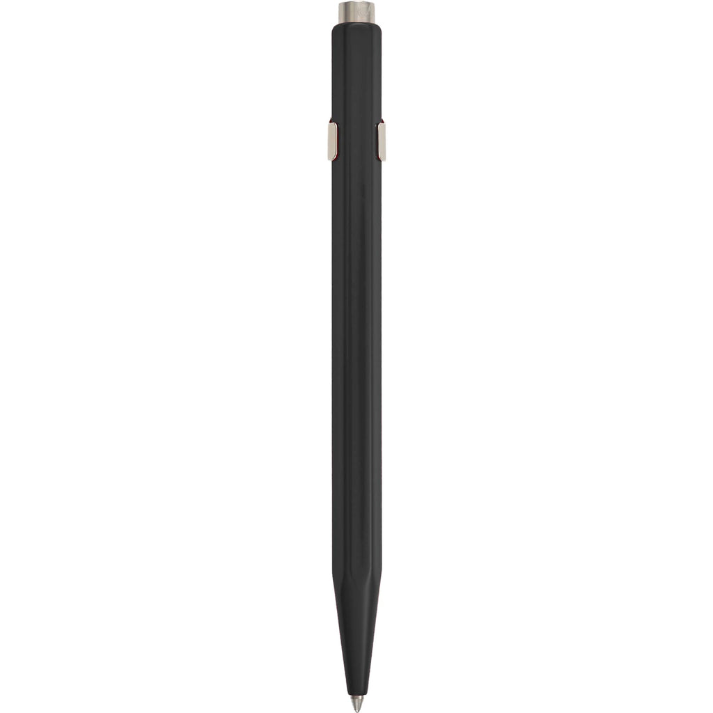 Caran d'Ache 849 Ballpoint Pen in Lacquered Colors - Black - Back