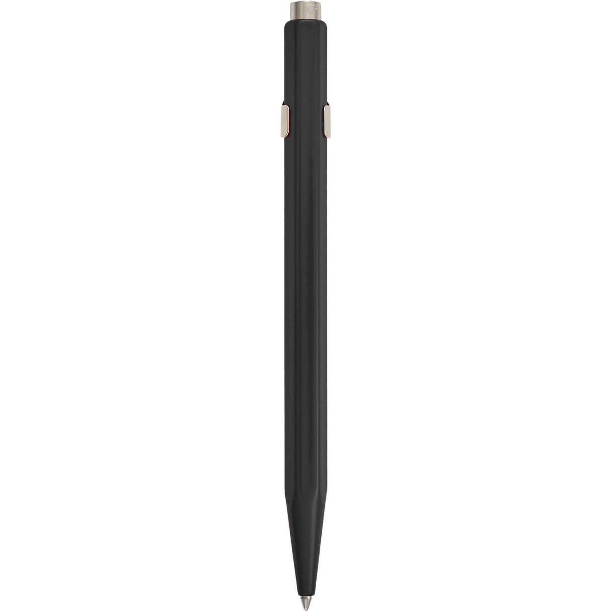 Caran d'Ache 849 Ballpoint Pen in Lacquered Colors - Black - Back