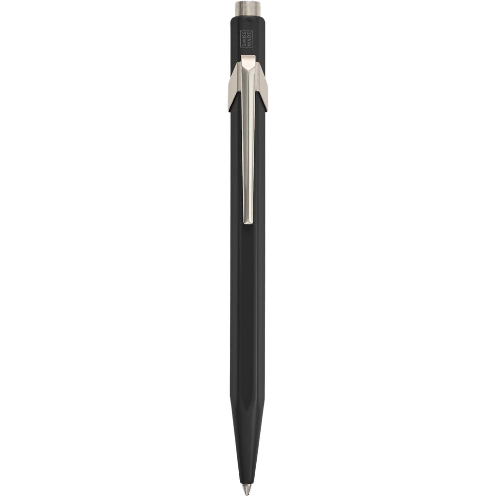 Caran d'Ache 849 Ballpoint Pen in Lacquered Colors - Black - Clip