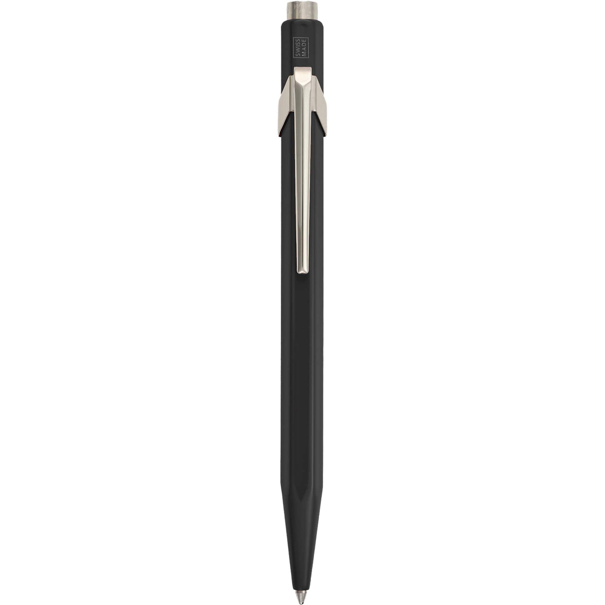 Caran d'Ache 849 Ballpoint Pen in Lacquered Colors - Black - Clip